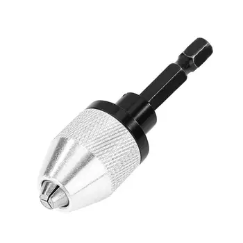 

Quick Change Keyless Drill Bit Chuck 0.3-6.5mm/0.3-8mm Shank Adapter Converter Tool Impact Hex Shank Driver Tool Accessories