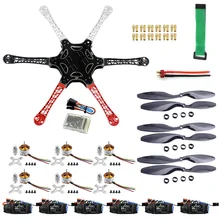 F05114-V F550 Дрон FlameWheel комплект с электронным регулятором скорости QQ HY пропеллеры для беспилотника ESC