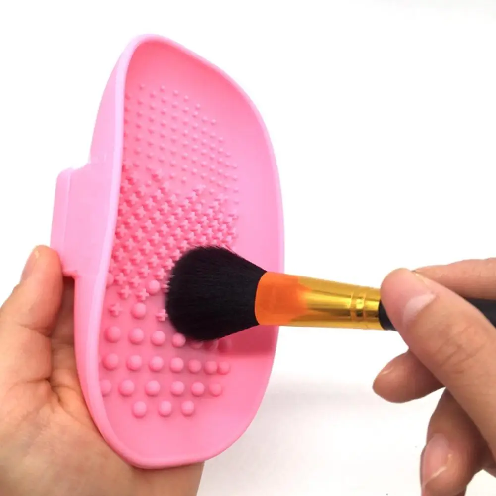 Makeup Brush Cleaner Makeup Brush Cleaner Pad Cosmetic Brush Cleaning Mat Portable Washing Tool Scrubber Makeup Brush Cleaner Makeup Brush Cleaner Pad Cosmetic Brush Cleaning Mat Portable Washing Tool Scrubber