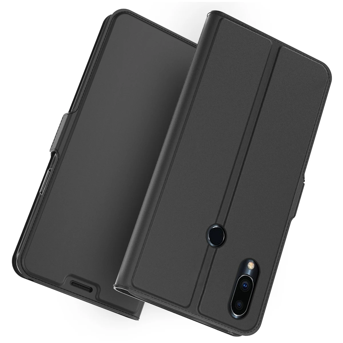 

for Meizu Note 9 Case PU Leather Flip Stand Wallet Case Full Body Pocket Cover with Card Holders and Magnet Buckle