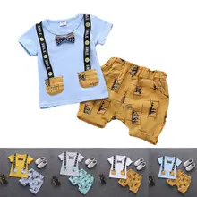 2 Piece Children’s Sets Cotton Infant Kids Boys Clothes Children Clothing Sets Summer Set