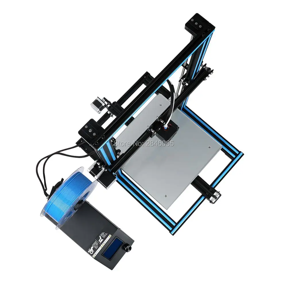 CREALITY 3D CR-10/CR-10S طابعة مطبوعة كبيرة الحجم 300*300*400 مللي متر شبه DIY 3D مجموعة الطابعة الألومنيوم ساخنة السرير شحن خيوط