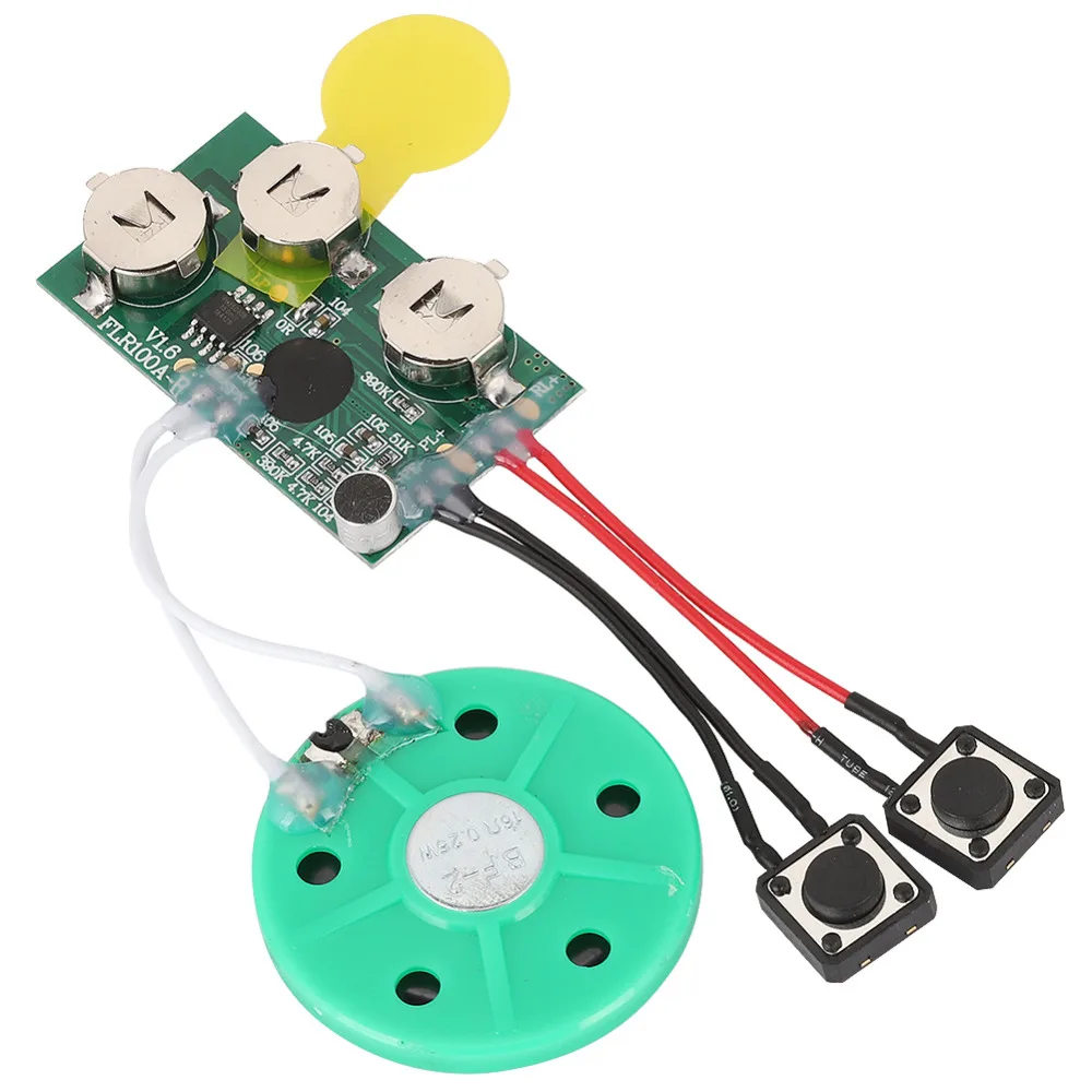 

DIY Greeting Card Chip 120 Seconds Recordable Voice Sound Chip Module Music Radios