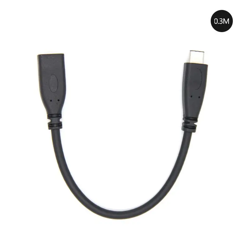 Удлинительный кабель USB type C 3 1 Штекерный и гнездовой удлинитель|Кабели передачи