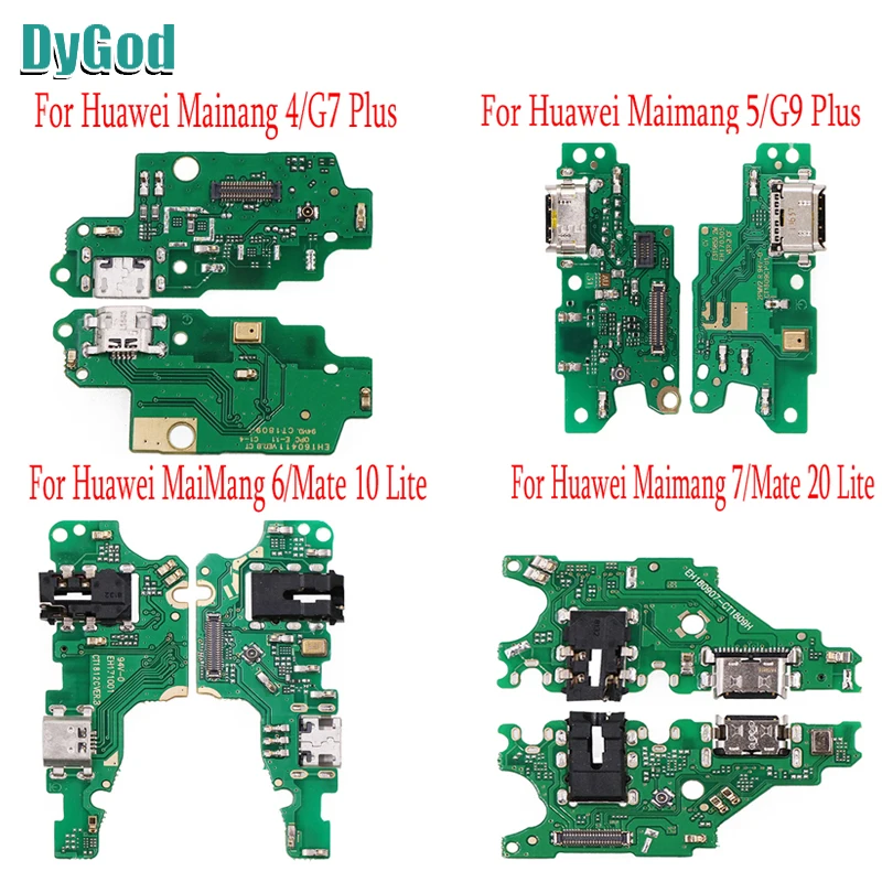 Для Huawei Mainang 4/G7 Plus 5/G9 USB зарядный порт плата гибкий кабель док-станция для MaiMang 6/Mate