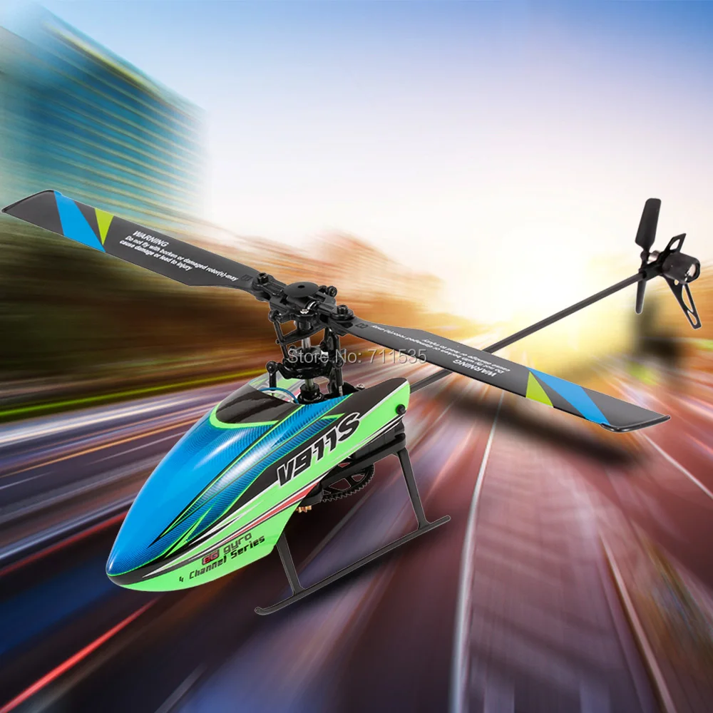 WLtoys V911S 2 4G 4CH пульт дистанционного управления RC вертолет с гироскопом режим RTF для