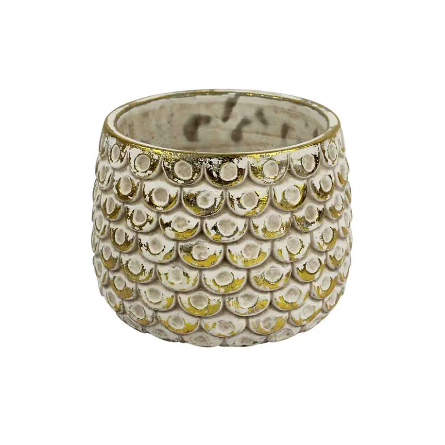 Modish Pot Scale Look Gold | Дом и сад