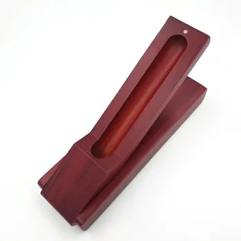 

Factory Direct Rosewood Turnover Pen Box Mahogany Pen Box Custom Wood Pen Box Wholesale