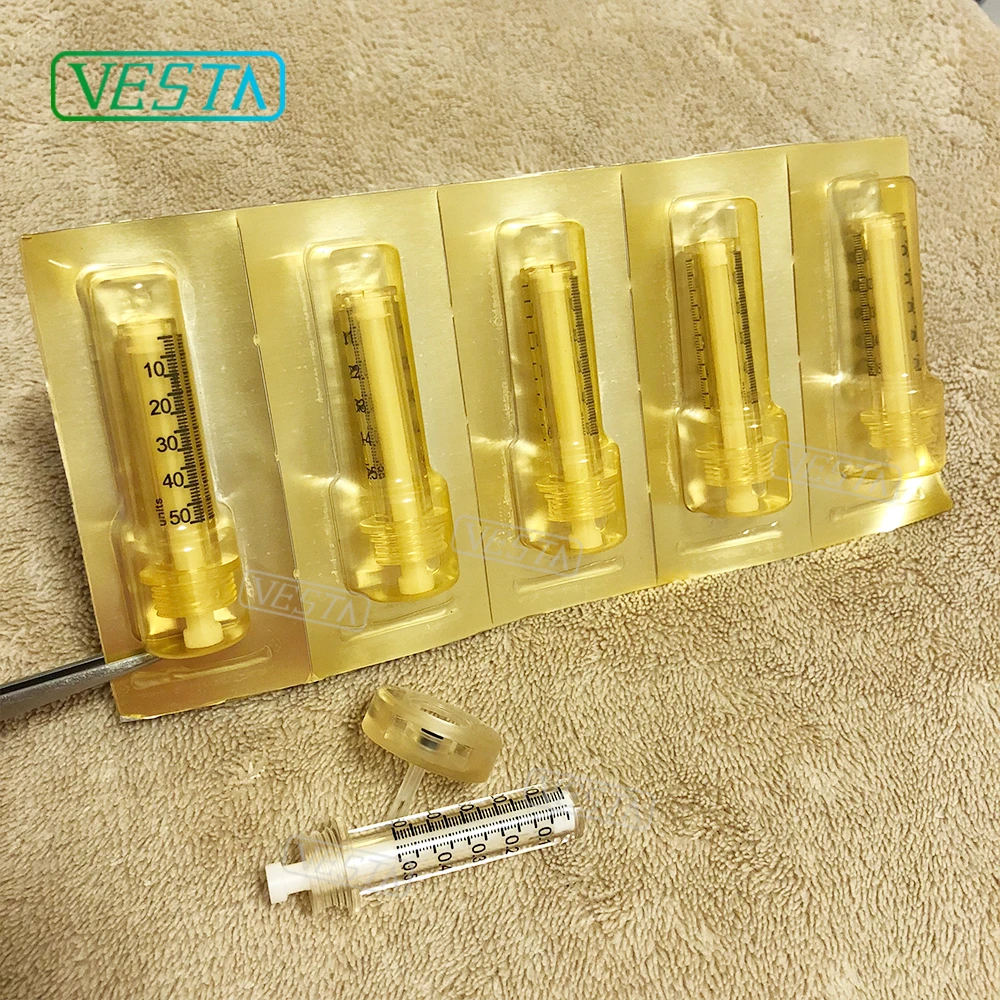 2019 Vesta 50 шт 0 5 мл ампул заводская цена лучшие продажи пластиковые иглы/шприц для