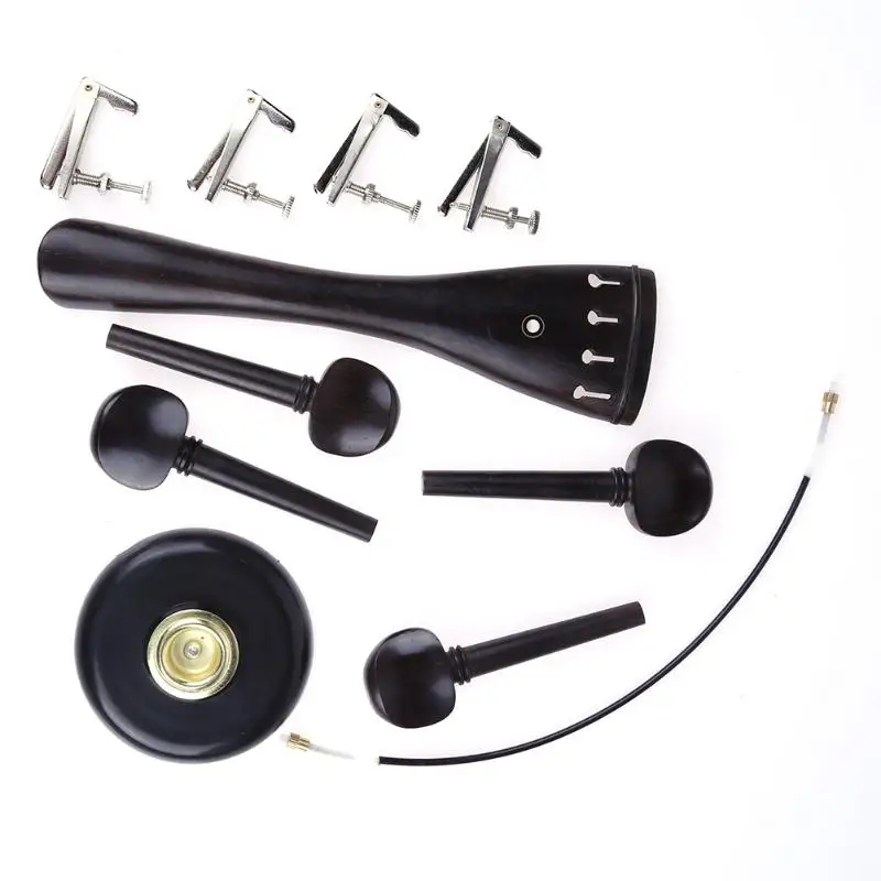 

Hot Sale Cello Accessories 5 in 1 Full Set Accessory for 4/4 Cello Instrument Upgrade Accessories Tool New