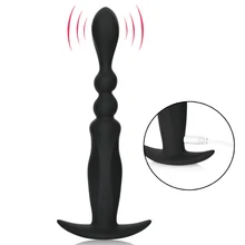 10 Speeds Prostate Massage Anal Vibrator Charging Anal Beads Butt Plug G Spot Dildo Vibrator Sex Toys Masturbator For Women Men