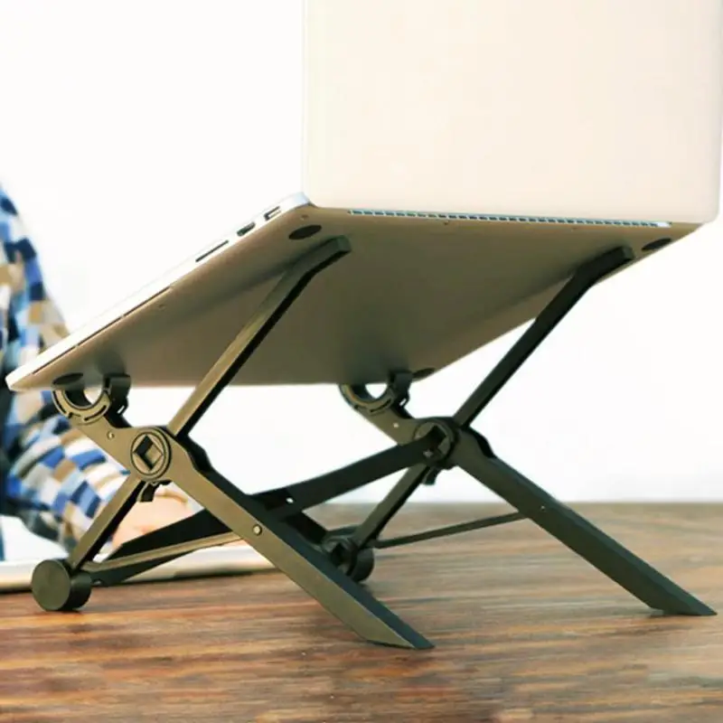 

Laptop Tablet Stand Portable Folding Laptop Anti-Slip Cooling Pad Notebook Adjustable Tablet Stands Holder Accessories