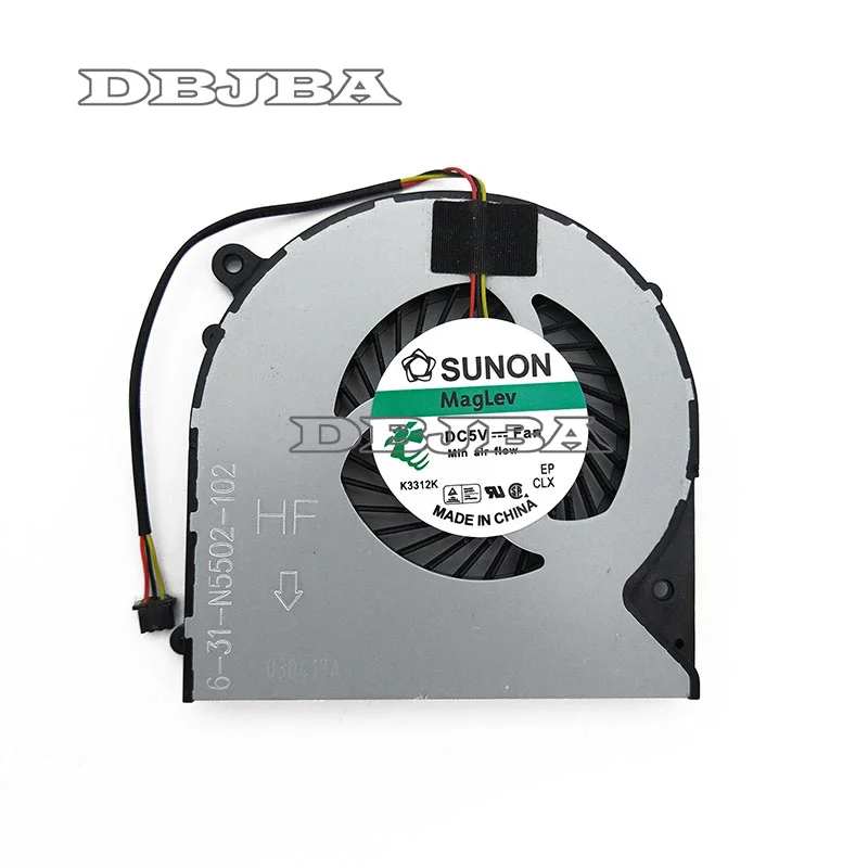 Фото Новый вентилятор ЦП для Clevo W350DW F57 m510D1 F57 F57-D5R D1 D1T D2 D3 D2R 6-31-N5502-102 Вентилятор охлаждения процессора DFS551205WQ0T FH22 №4