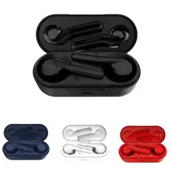 Беспроводные bluetooth-наушники стерео HD Call Handsfree Dual In-Ear длинные резервные наушники для встроенного микрофона с ушной крышкой