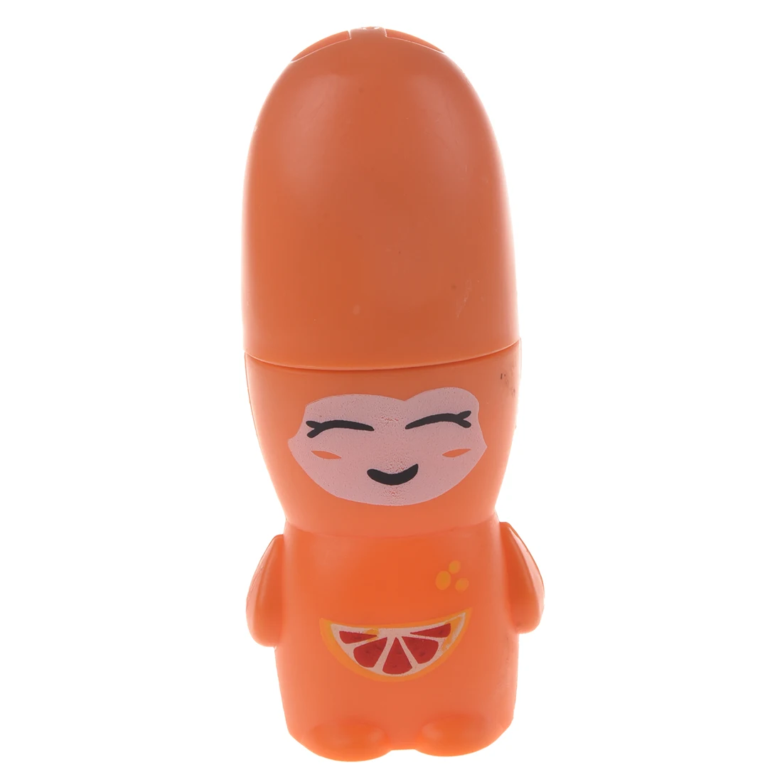 

Fashion Cute Battery Powered Cartoon Pattern Mini Orange Cooling Fan