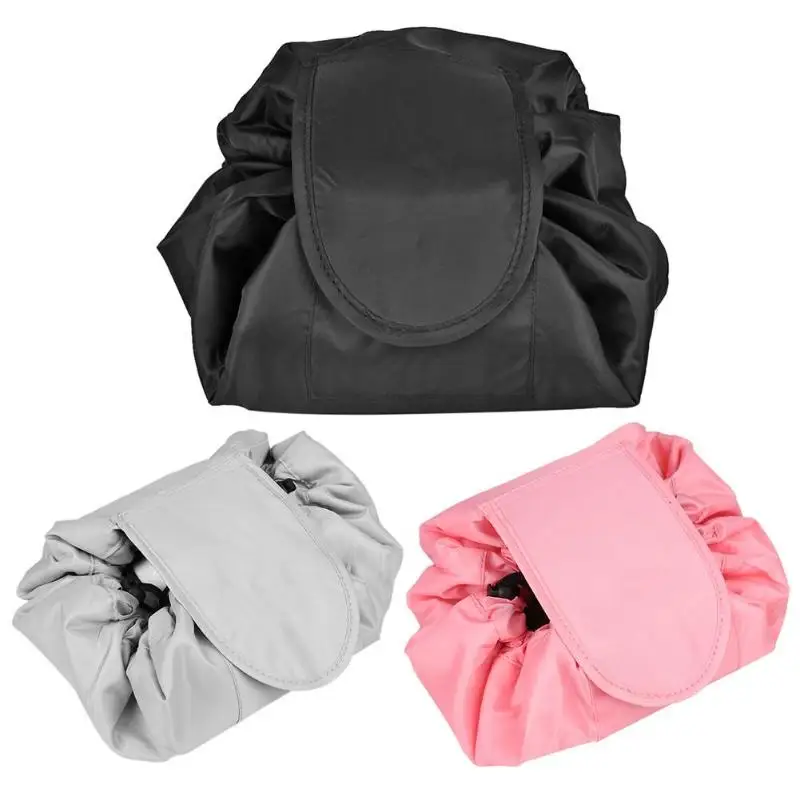 

Women Drawstring Cosmetic Bag Travel Makeup Bag Organizer Storage Pouch Toiletry Beauty Case Wash Bag Bolsa Feminina 2019 New