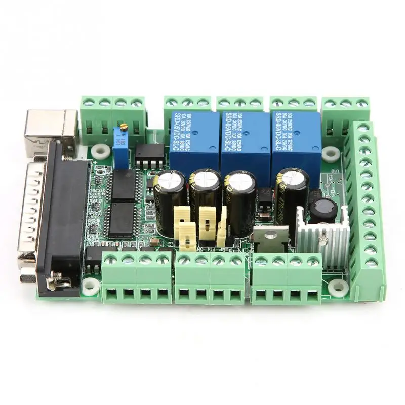 6 CNC MACH3 USB интерфейсная плата адаптер для Двигателя драйвер инструмента|Драйвер