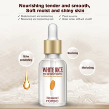White Rice Whitening Serum Face Moisturizing Cream Anti Wrinkle Anti Aging Face Fine Lines Acne Treatment Skin Care 15ml
