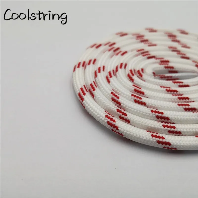 Coolstring 5 мм круглые шнурки спортивные Черные белые красные для обуви унисекс