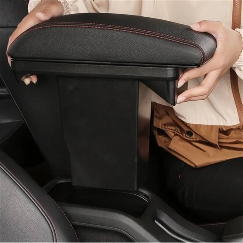 

Upgraded Interior Car-styling Car Arm Rest protector Modification Parts Mouldings Decoration Armrest Box 17 FOR Peugeot 2008