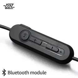 KZ Знч ZS3 ZS5 AS06 ZS6 ZS10 ZSA ES4 Bluetooth посвященный обновления кабеля Разъем MMCX с эластичным держателем применяется наушники KZ