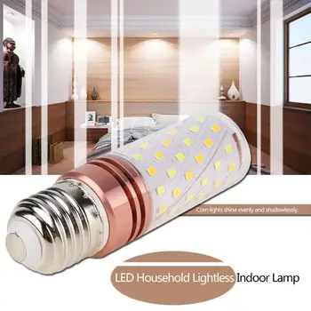 

E27 220V LED Lamp 16W Double Color LED Bulb Corn Light Bulbs Indoor Light Household Lightless Lighting Bed Room Lmps Decoration