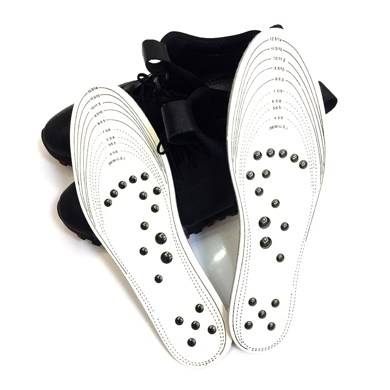 Магнитный Массажер для стоп боли в ногах Акупунктура точка терапия Thener стелька здоровье похудение коврик для обуви Уход за ногами колодки