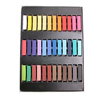 

36 Colors Non-toxic Temporary Color Hair Chalk Dye Set Hair Salon Pastel
