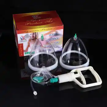 2019 poitrine saine fesses amélioration pompe levage vide aspiration ventouses dispositif de thérapie d'aspiration pour dame avec pompe d'aspiration