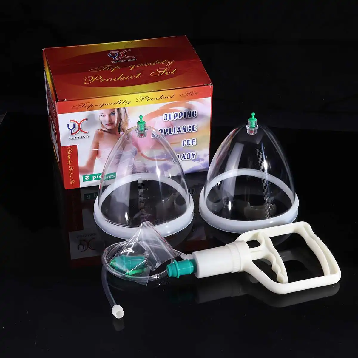  2019 Healthy Breast Buttocks Enhancement Pump Lifting Vacuum Suction Cupping Suction Therapy Device