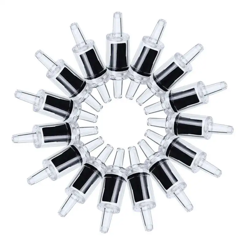 

15 Pieces Air Pump Check Valves One Way Check Valve Device Fish Tank Aquarium Using