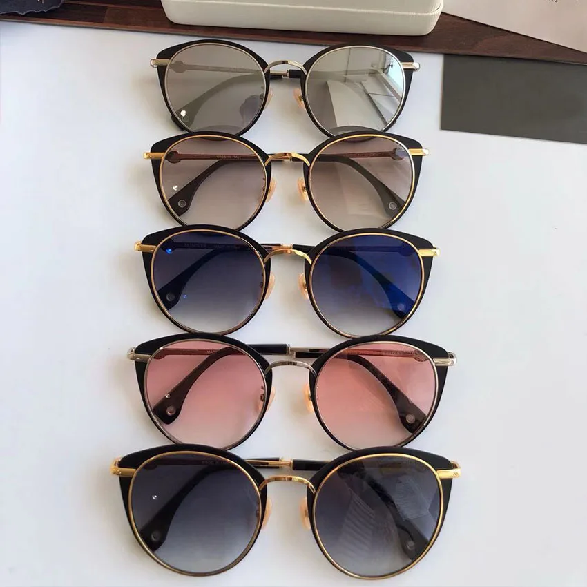 Gray Sonnenbrille Gradient Designer Für Sams So Marke pink Hohe Metall silver Lens Rahmen Weibliche Vintage navy Frauen 2019 Goldene brown amp; Qualität Oculos qw8w6XU
