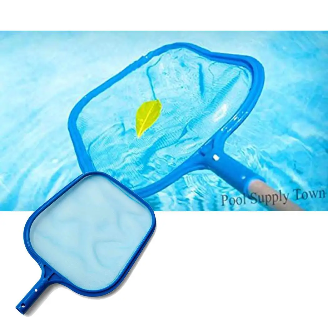 

Swimming Pool Shallow Water Leaf Skimming Net Pool Blue Skimmer PP Cleaning Tools