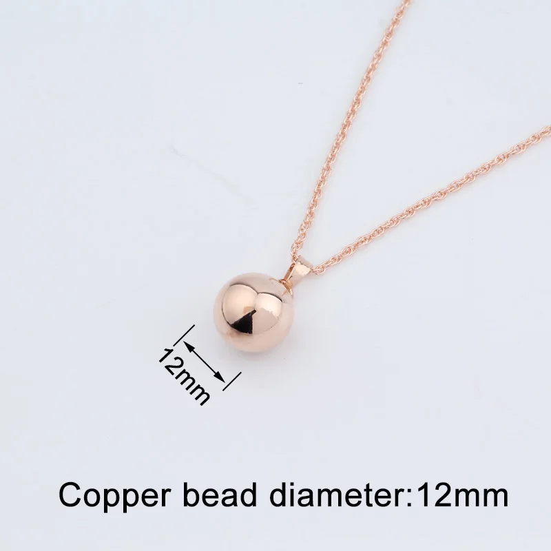 Rose Gold Color Spherical Ball Geometric Dangle Earrings Set Women 585 Jewelry Set jewelry sets jewelry set women earrings