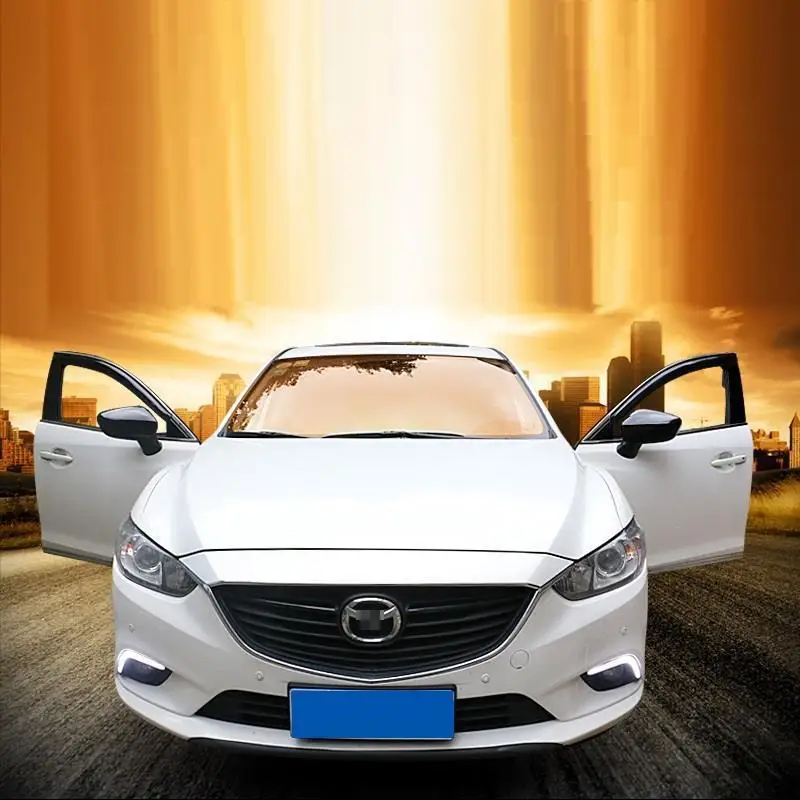 

Modified Chromium Wing Mirror Exterior Dashing Bright Sequins Car Styling Accessory Sticker Strip Parts 15 FOR Mazda CX-5