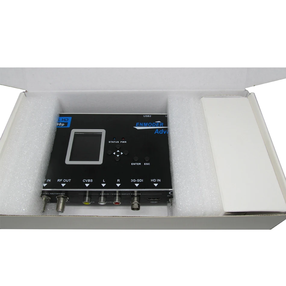 HD SDI и HDMI AV 3in1 для ISDB T цифровой кодировщик модулятор 1 Маршрут 1080P RF передатчик