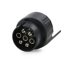 Прочный 12 в 7 до 13 Pin адаптер Электрический конвертер грузовик прицеп разъем