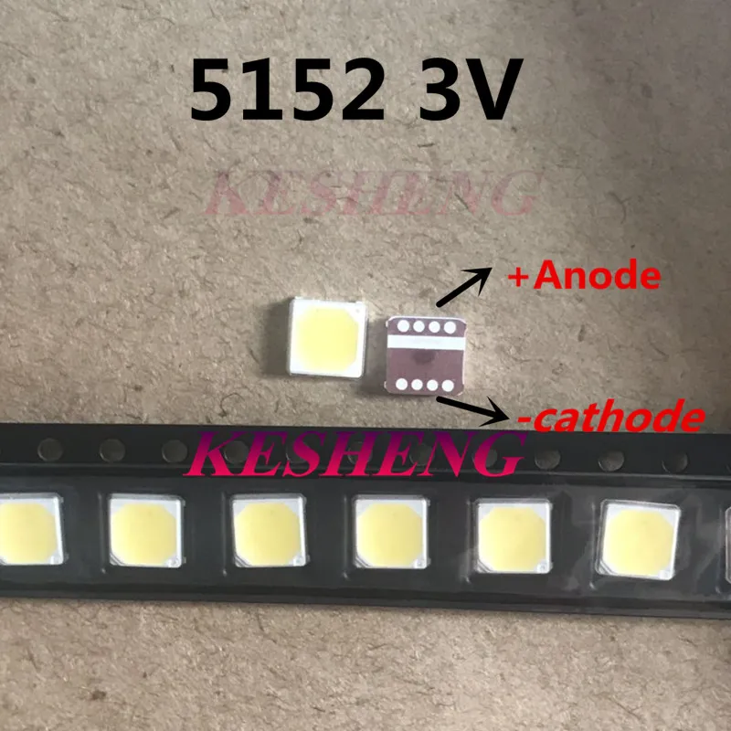 Светодиодное освещение для LG 0 5 Вт 3 в 5152 6500K холодный белый свет LEMWS51R80GZ10 CRI80
