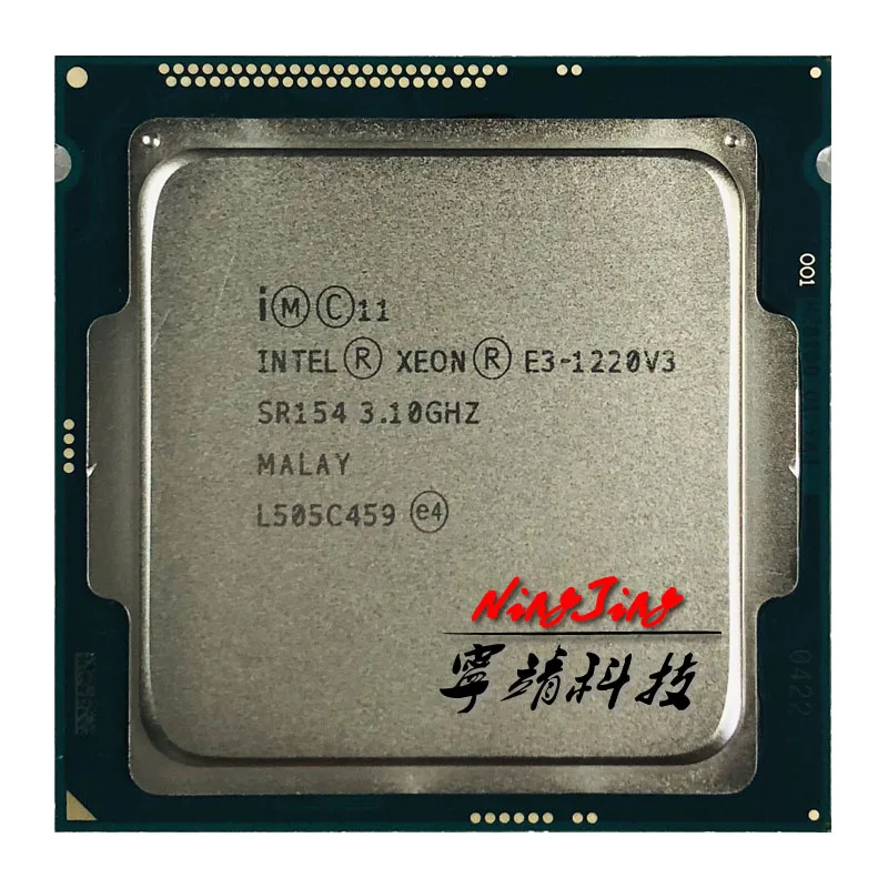 

Intel Xeon E3-1220 v3 E3 1220v3 E3 1220 v3 3.1 GHz Quad-Core Quad-Thread CPU Processor 80W LGA 1150