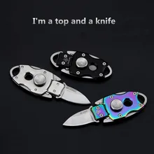 Мини карманный нож для разборки всех стальных Спиннер для снятия стресса на открытом воздухе практичный Edc ручной Спиннер гаджеты