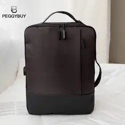 Anti-theft ноутбук рюкзак с USB Порты и разъёмы Многофункциональный USB зарядки Для мужчин рюкзаки для подростка мода мужчина Путешествия mochila