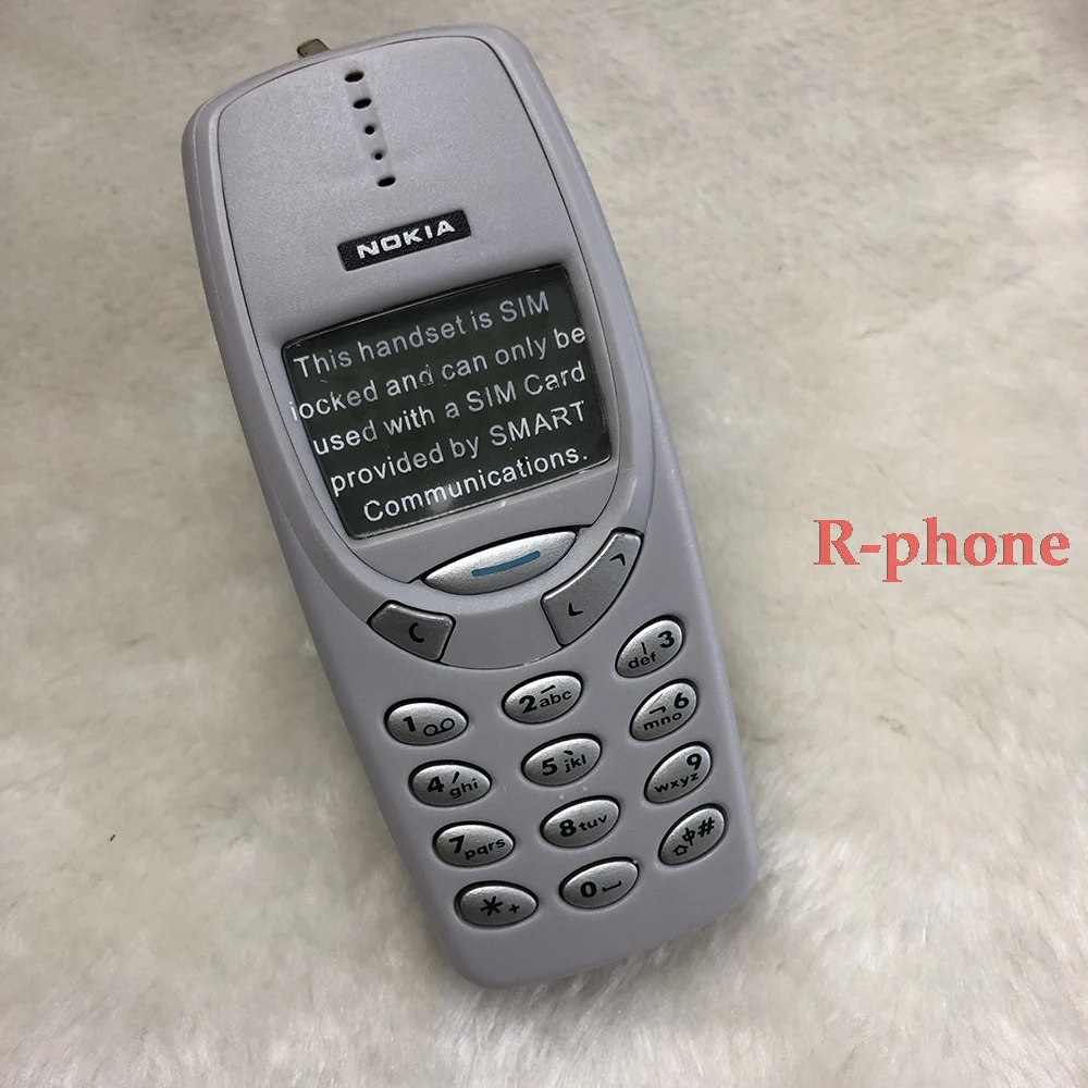 Оригинальный мобильный телефон NOKIA 3310 GSM 900/1800 DualBand разблокированный