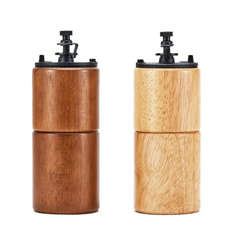  Bean Grinder Wooden Labor Saving Manual Coffee Bean Grinder with Cast Iron Grinding Movement Home K - 32963281267