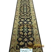 Один экспорт турецкие ковры ручной работы OUSHAK Ozarks ковер из чистой шерстяной 8987-1 2.5x12gc47zieyg28