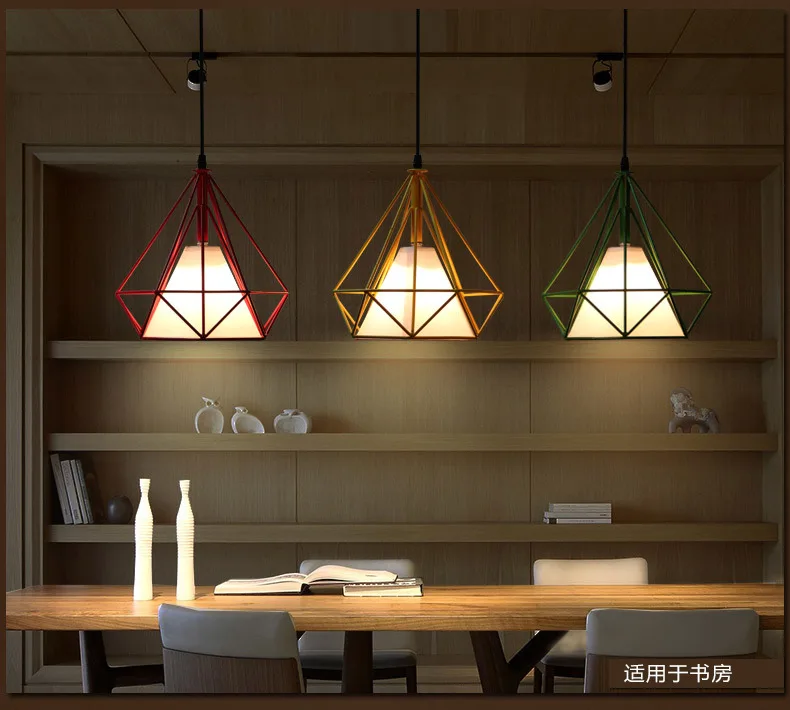 

Fashion Led Pendant Lights E27 Led Lamps Multi Color Living Room Pendant Lamps Cloth Shade Led Lustre Lighting Pendant Lamp