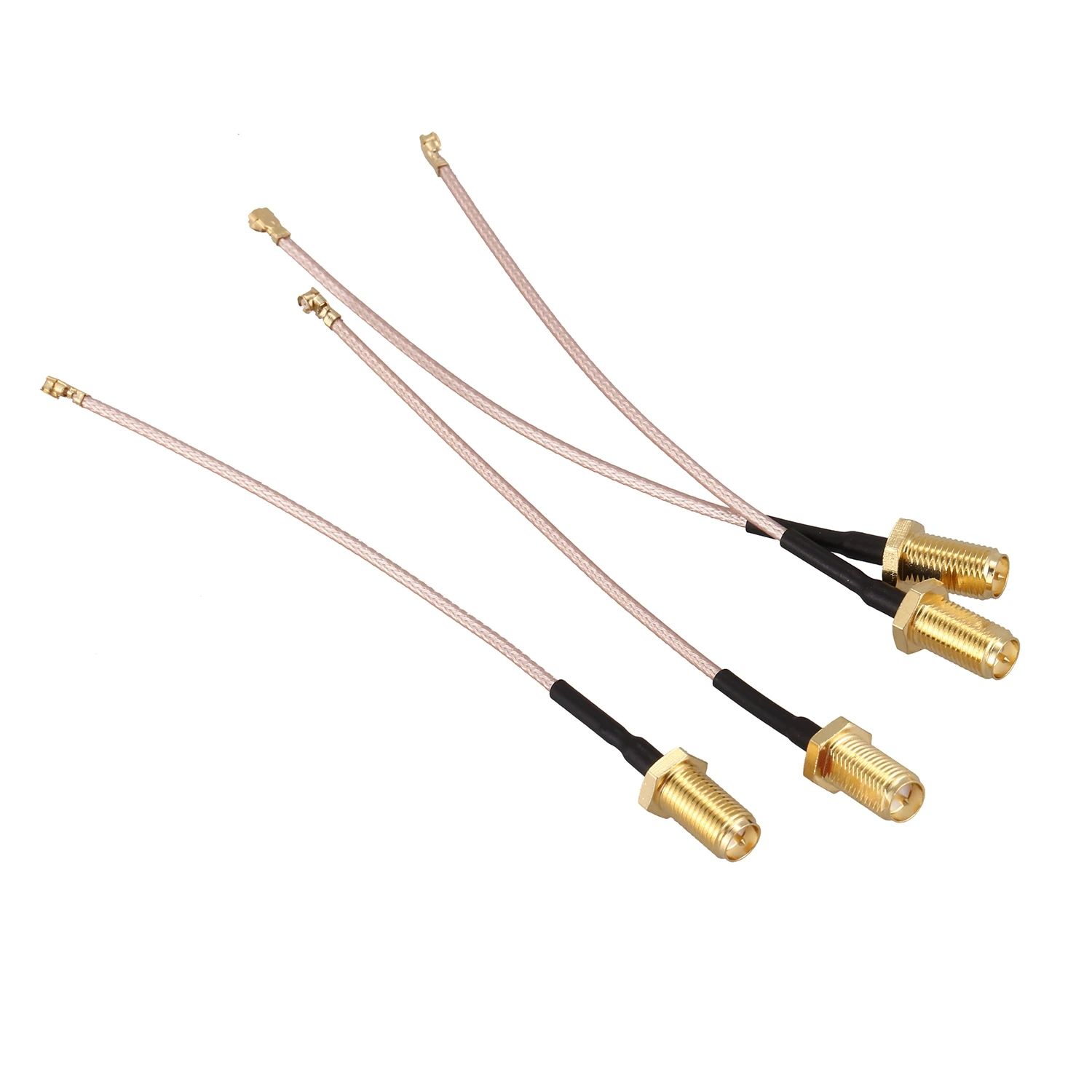 Комплект из 4 RF U.FL(IPEX/IPX) Mini PCI К Пигтейл женскому Пигтейл/провод для антенны Wi Fi