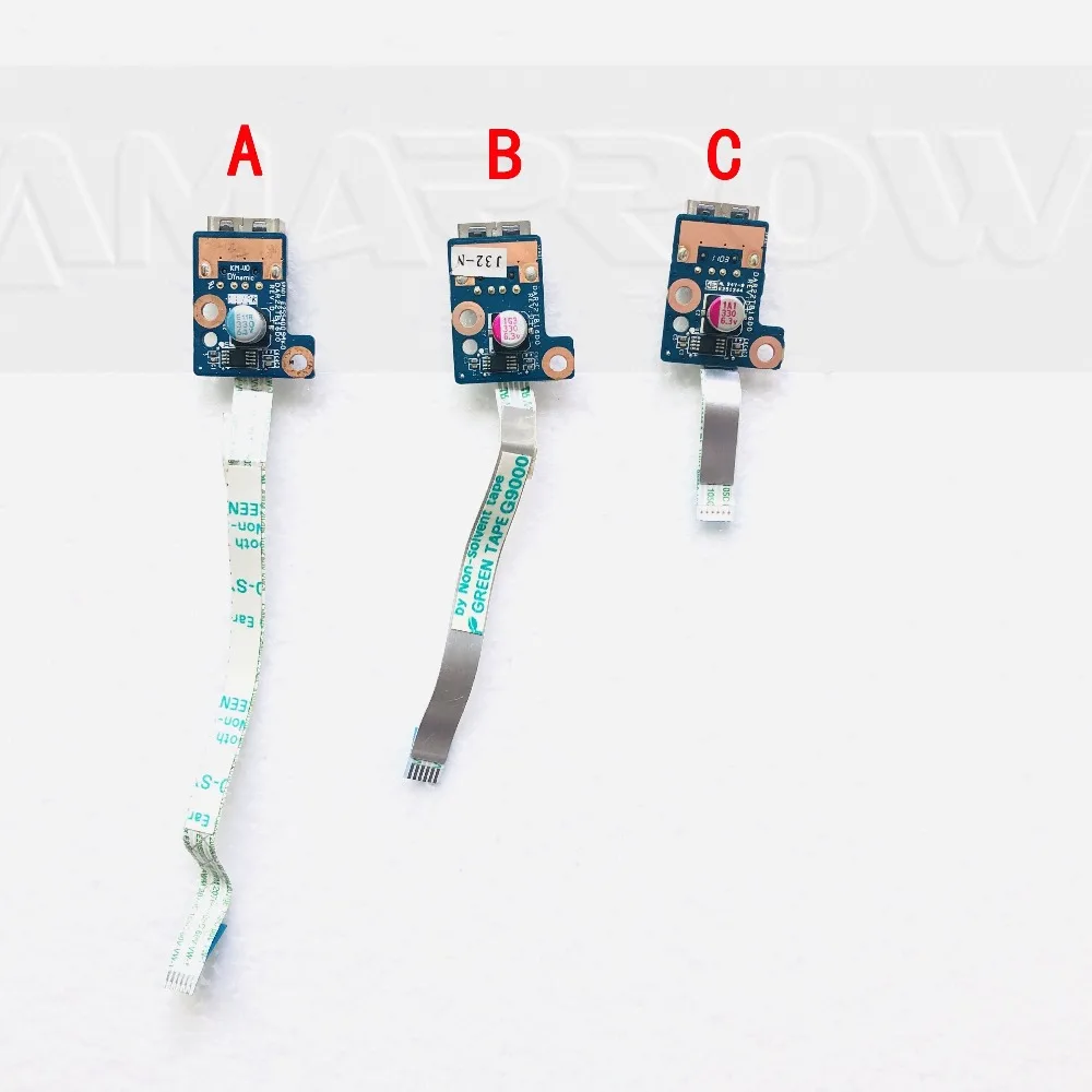 

Original for HP G4 G6 G7 G4-1125DX 1015 HSTNN-Q72C HSTNN-Q68C USB Board 643502-001 DAR22TB16D0