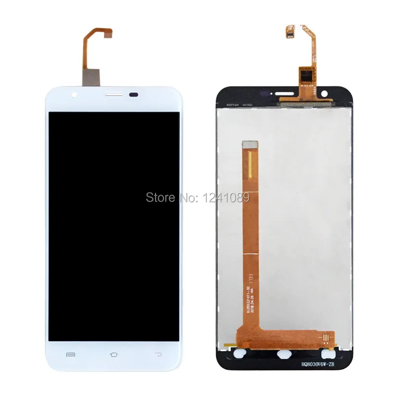Замена экрана дисплея для Oukitel U7 Plus/U7 max LCD сенсорный экран 5 дюймов черный белый Plus