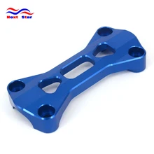 Мотоцикл синий верхний бар крепление зажим для YAMAHA WR250F WRF 250 YZ250FX YZF 250X- YZ250F YZ450F