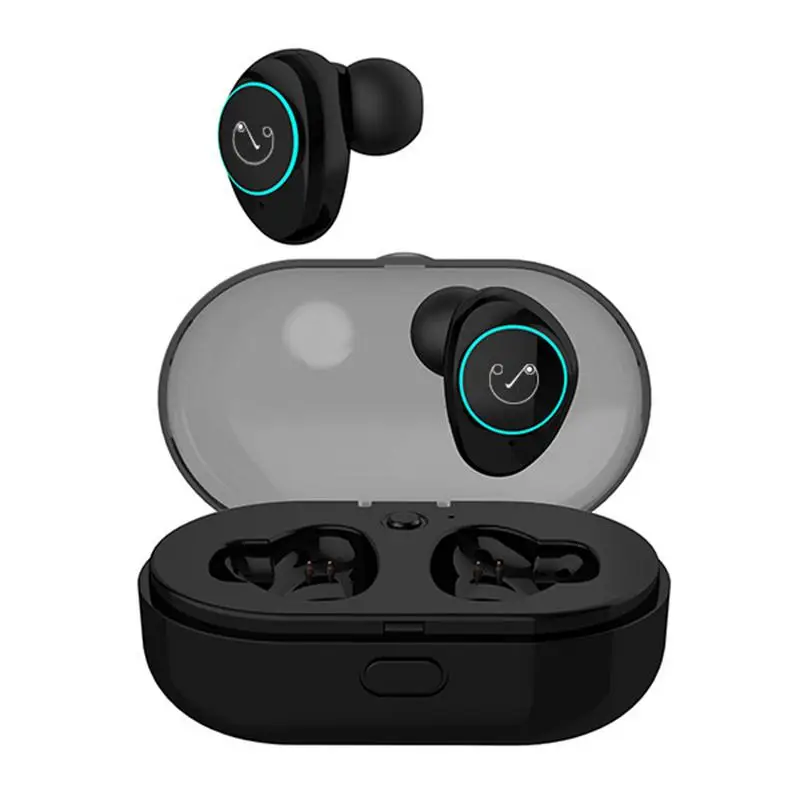 

Wireless Earbuds Bluetooth V5.0 Headphones Mini Waterproof HD Stereo Sound In-Ear Headset With Charging Case